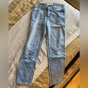GAP Relaxed boyfriend denim jeans, Size 25